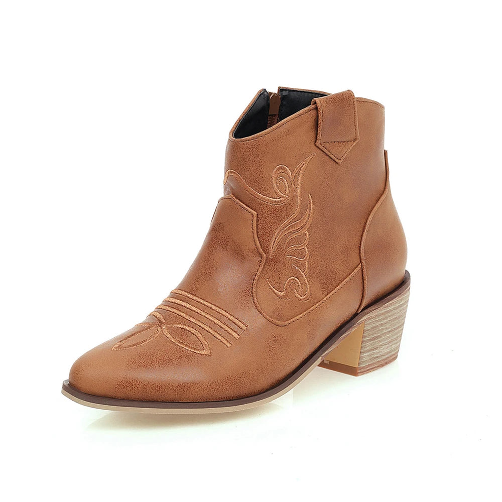 Doris - Boots esprit santiag