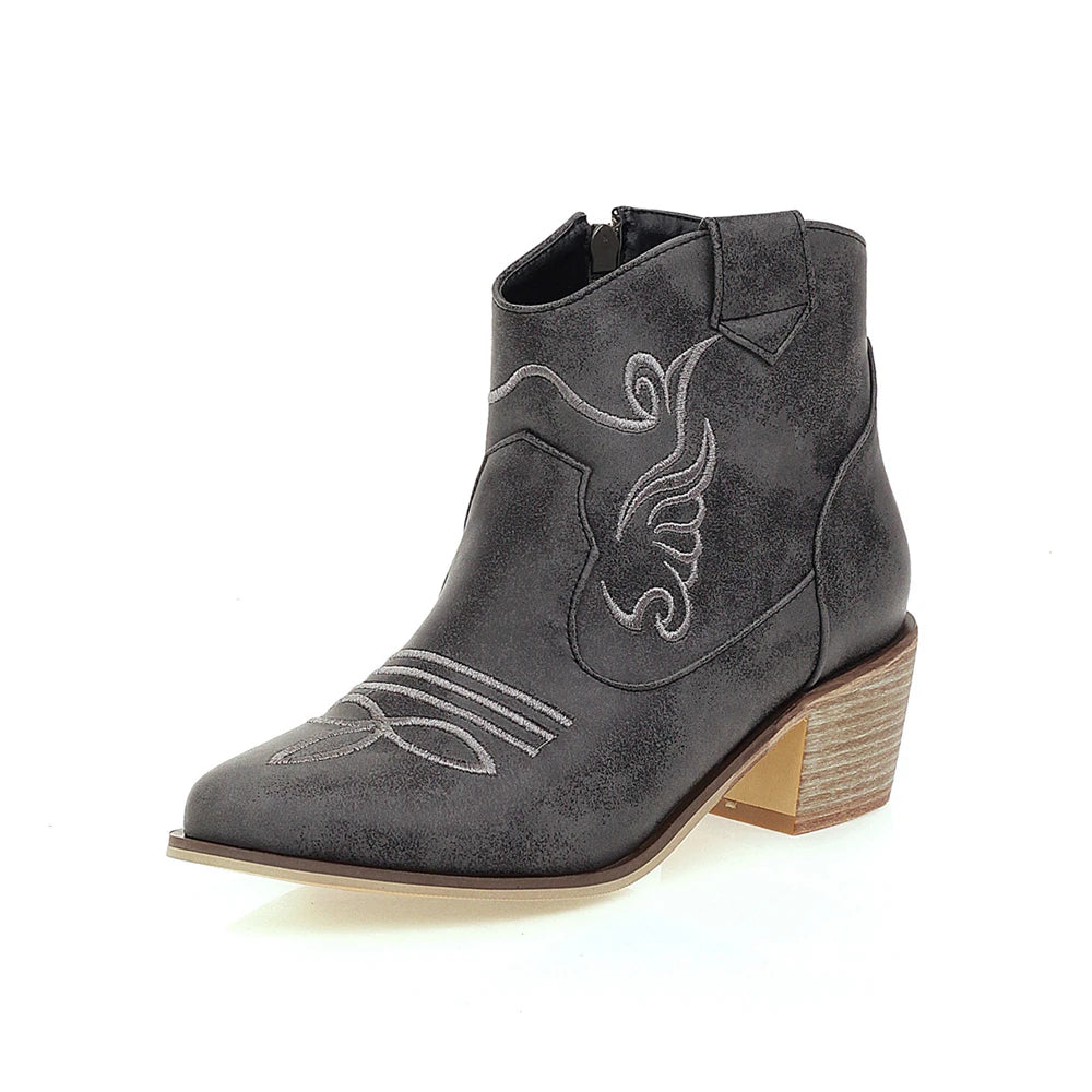 Boots esprit santiag
