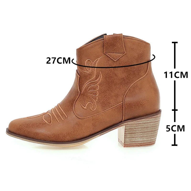 Doris - Boots esprit santiag