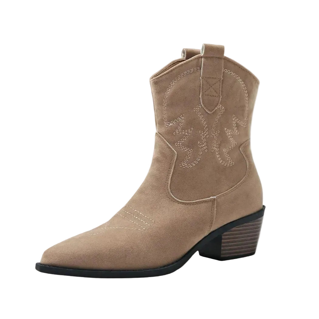 Shirley - Bottines façon santiags
