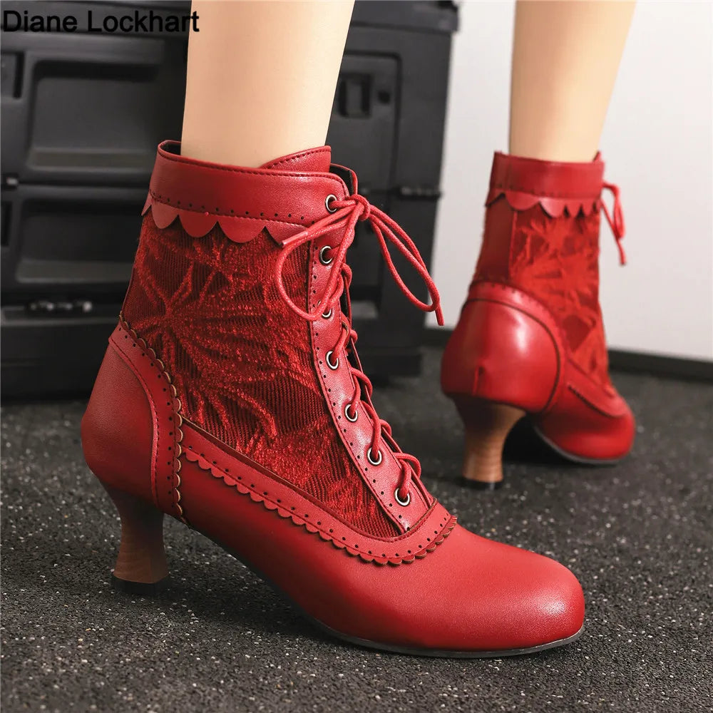 Loretta - Santiag femme a lacets