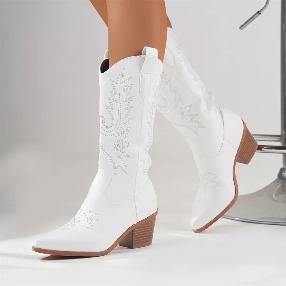 Léonie - Santiag bottes cowboy femme