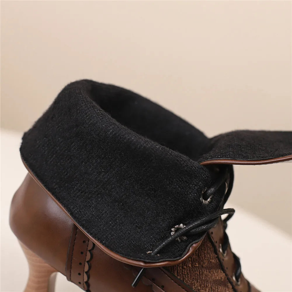 Loretta - Santiag femme a lacets