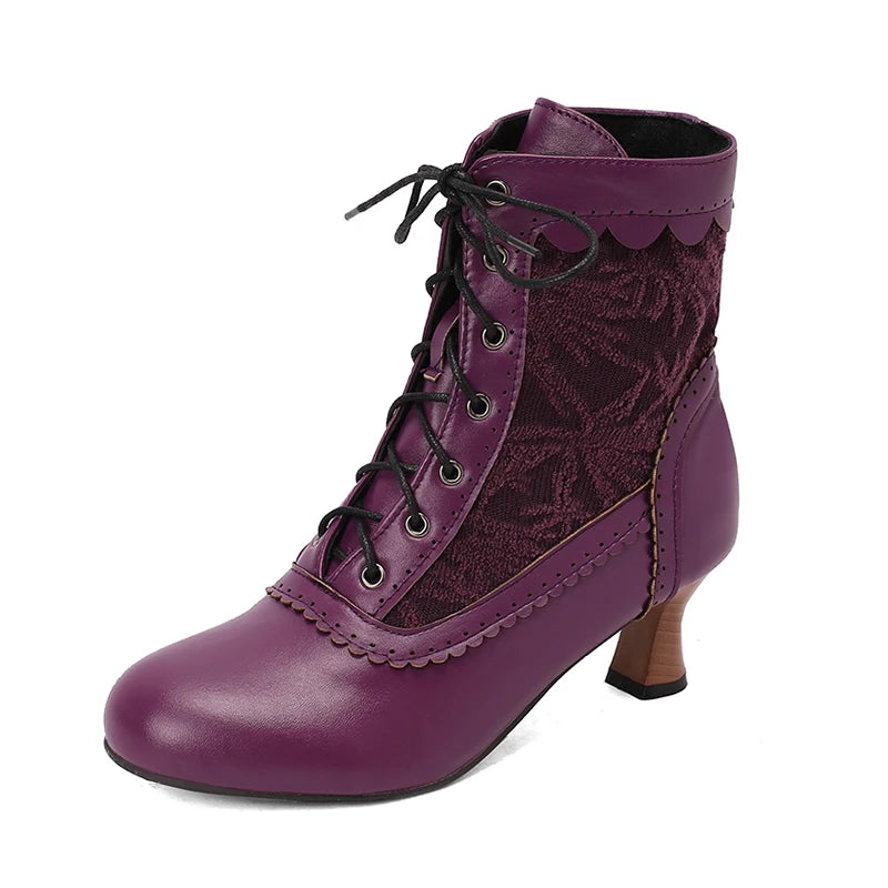 Loretta - Santiag femme a lacets