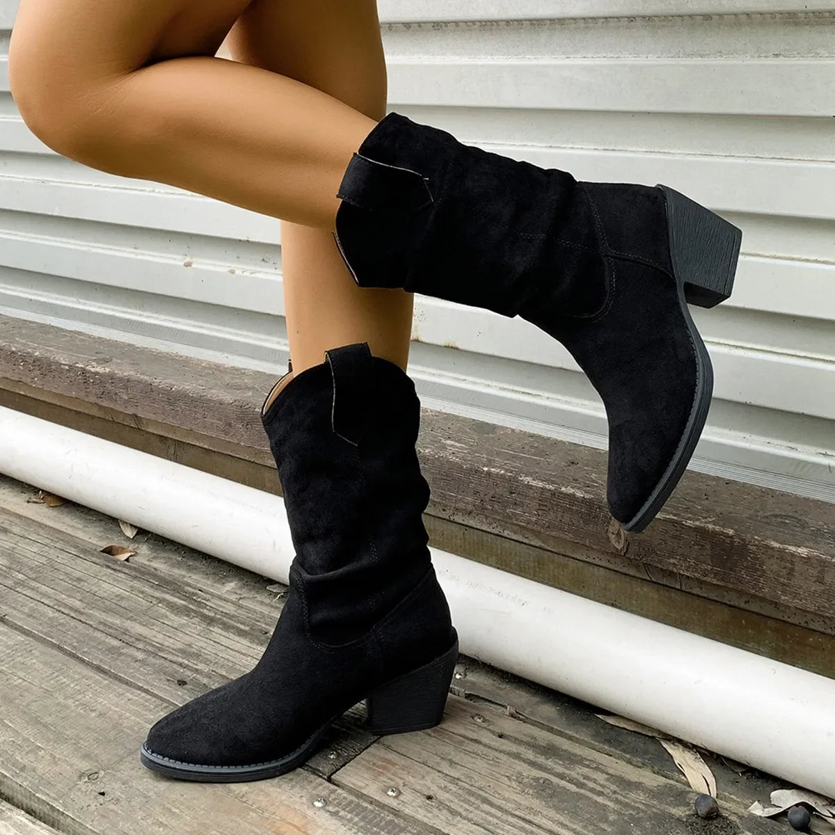 Cindy - Santiag bottes femme