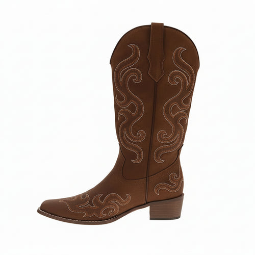Botte haute style santiag