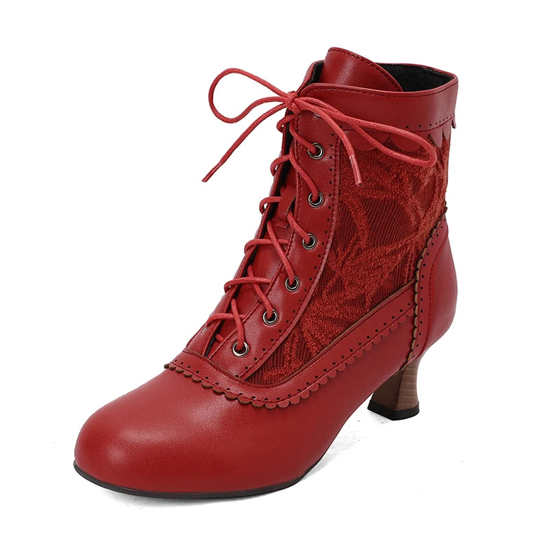 Loretta - Santiag femme a lacets