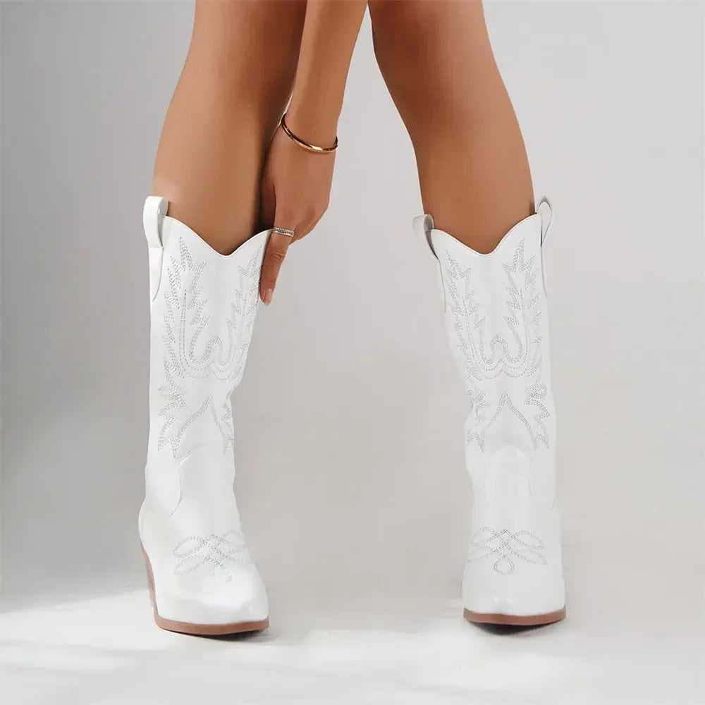 Léonie - Santiag bottes cowboy femme
