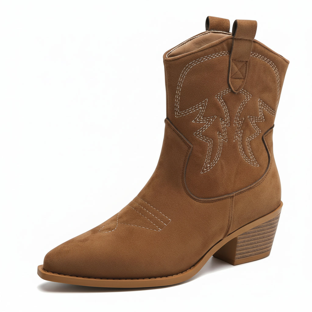 Shirley - Bottines façon santiags