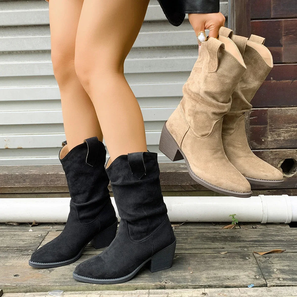 Cindy - Santiag bottes femme