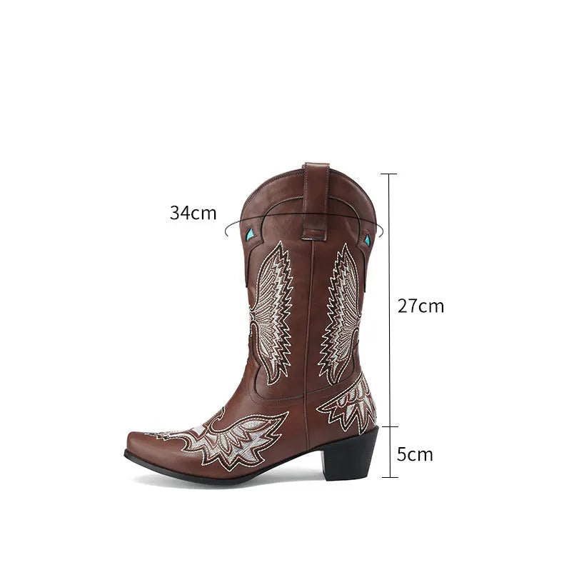 Carla - Bottes western santiag