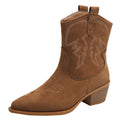 Santiag basse marron