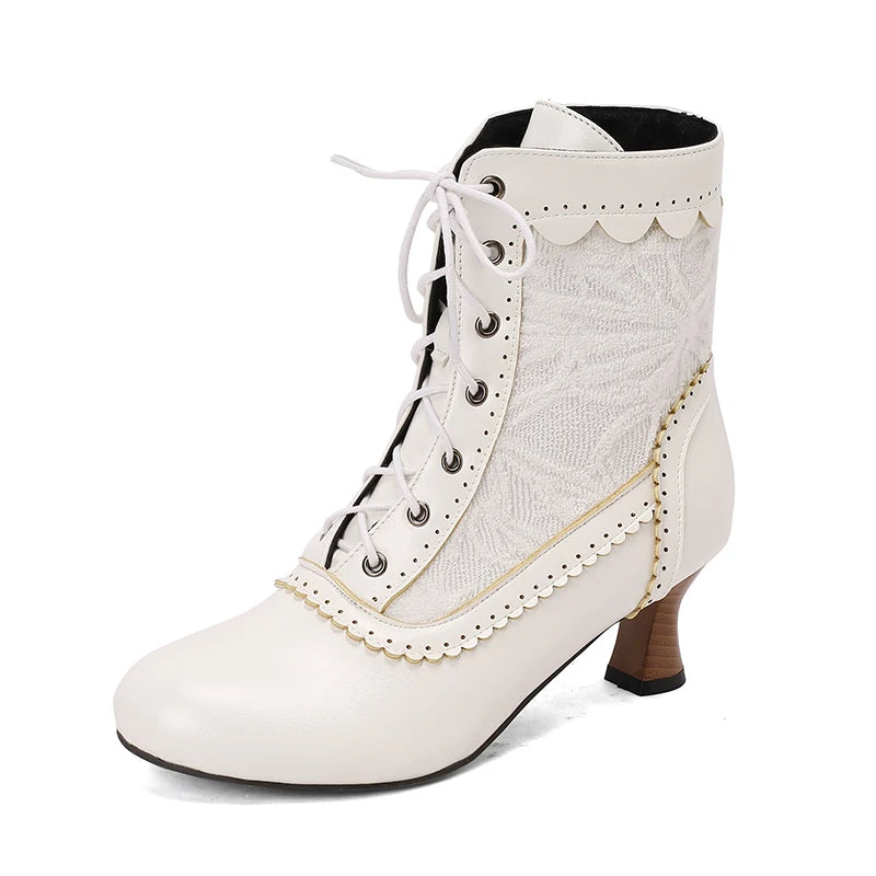 Loretta - Santiag femme a lacets