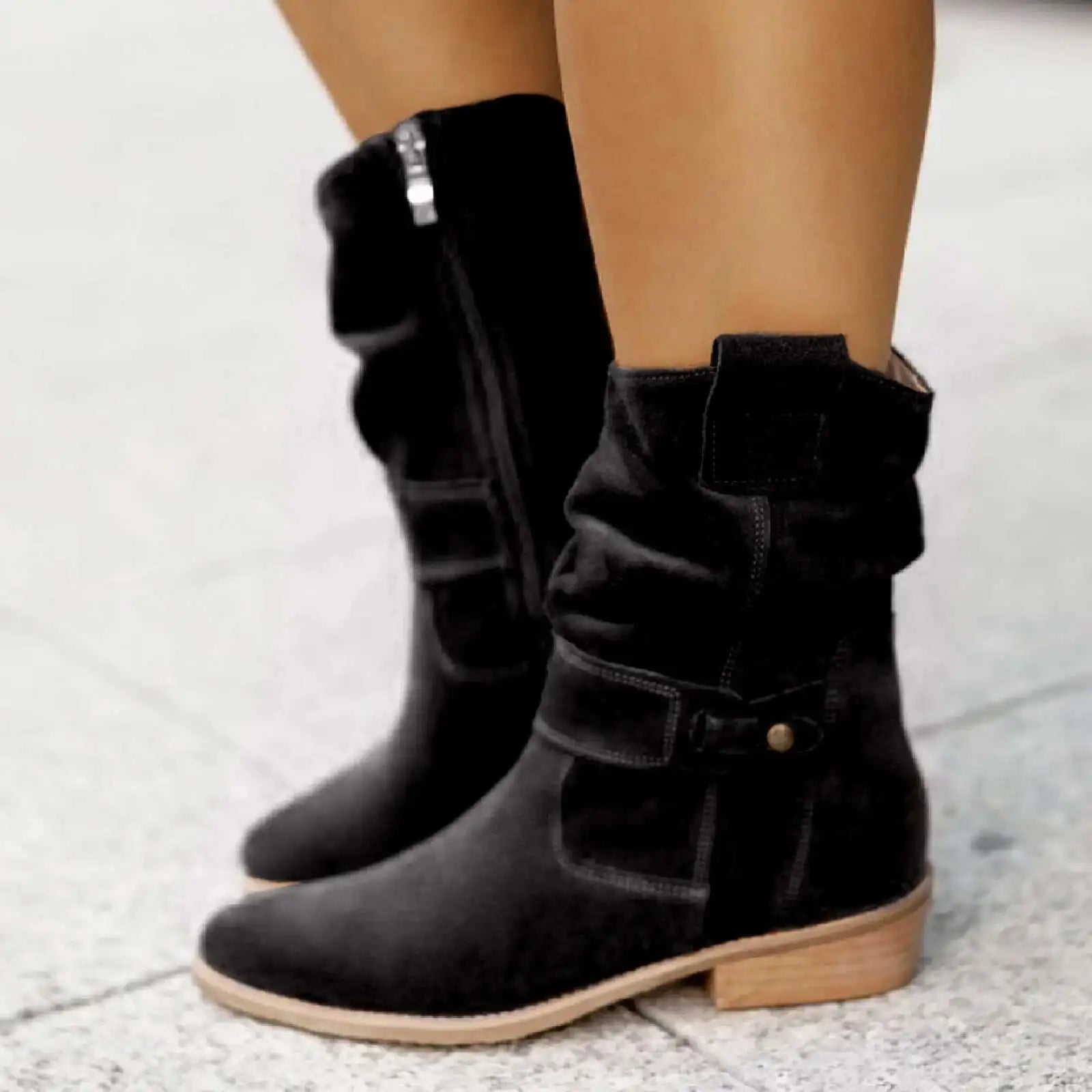 Casey - Santiags basse pour femme