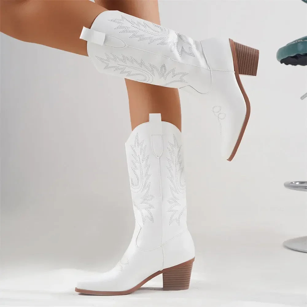Léonie - Santiag bottes cowboy femme
