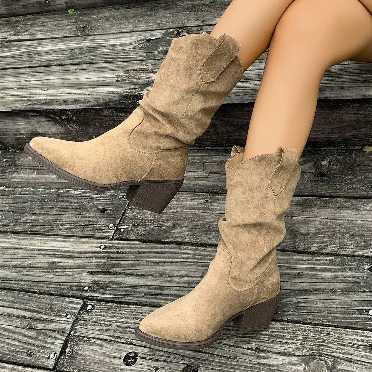 Cindy - Santiag bottes femme